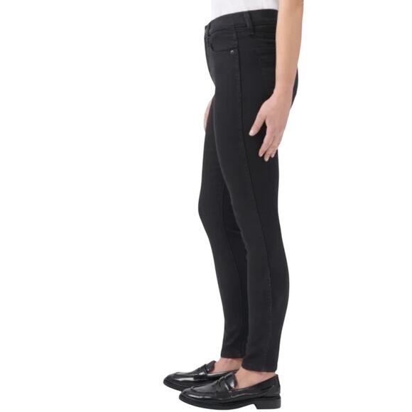Kirkland Signature Women's Jeans High Rise Stretch Black Size 14 NWT - Picture 9 of 10